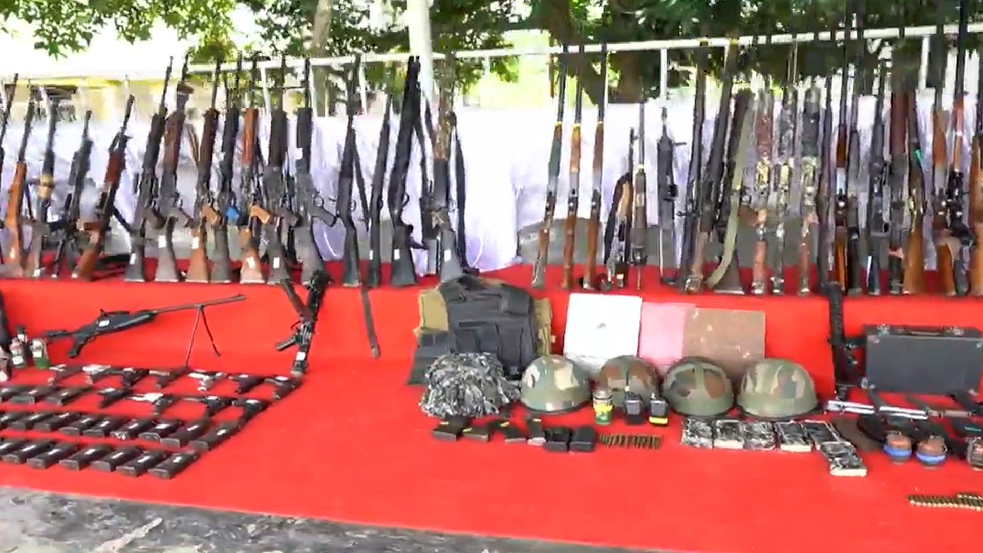 Crackdown On Illegal Arms In Manipur: Rifles, Pistols, Grenades Seized