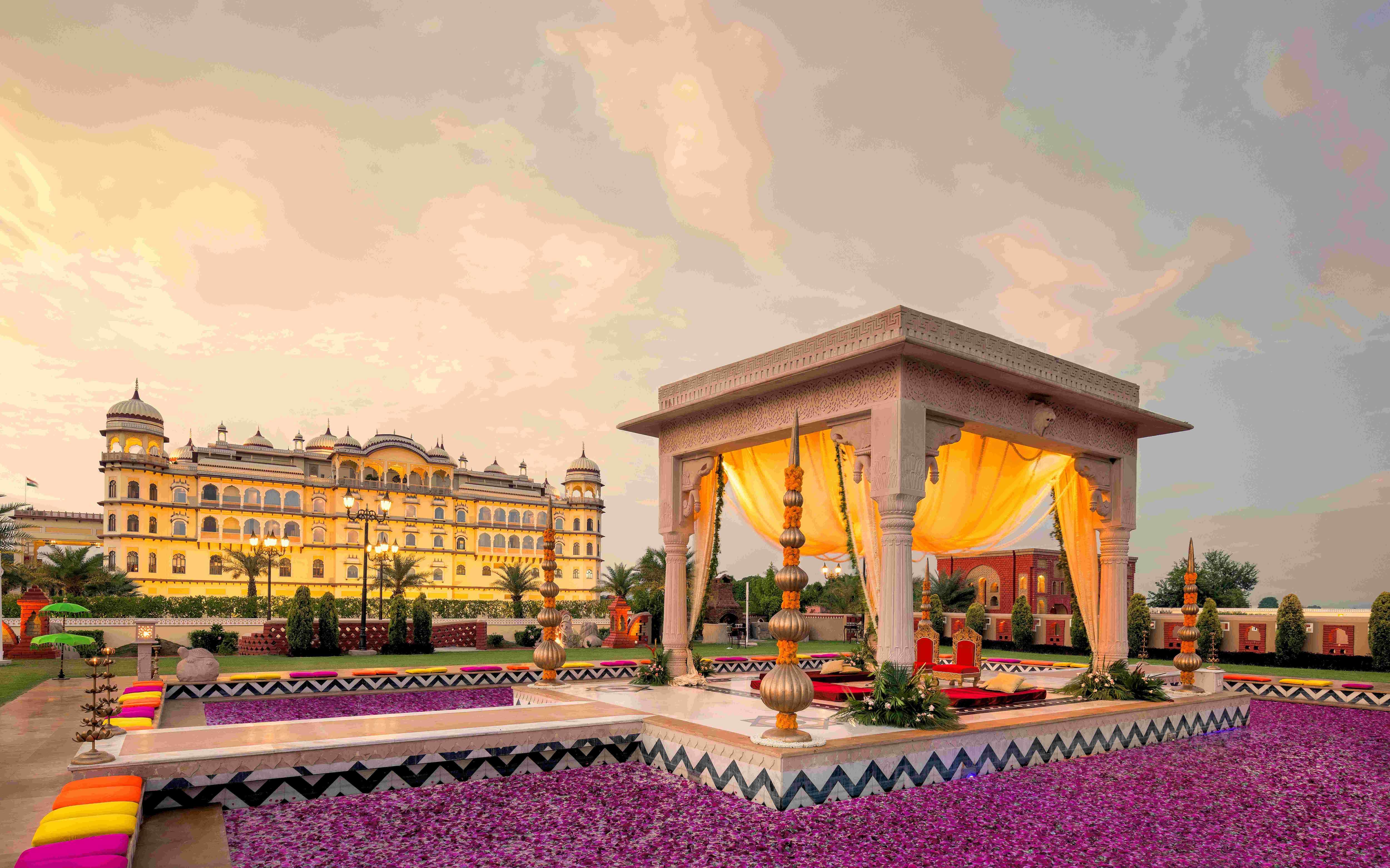 The place has played host to several film and wedding shoots. Photo: Noormahal Palace The place has played host to several film and wedding shoots. Photo: Noormahal Palace