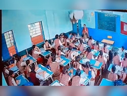 Video: Student Injured As Portion Of Ceiling Falls In Classroom In Bhopal