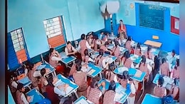 Video: Student Injured As Portion Of Ceiling Falls In Classroom In Bhopal