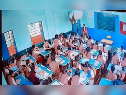 Video: Student Injured As Portion Of Ceiling Falls In Classroom In Bhopal Video: Student Injured As Portion Of Ceiling Falls In Classroom In Bhopal