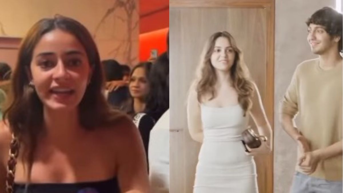 Watch: <i>Saiyaara</i> Stars Ahaan Panday And Aneet Padda Receive Love From Their Families After Premiere, Ananya Panday In Tears