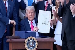 Donald Trump Signs Flagship "Big Beautiful Bill" Into Law Donald Trump Signs Flagship "Big Beautiful Bill" Into Law