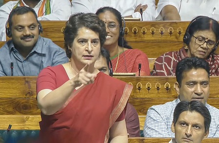 'You Failed To Protect Them': Priyanka Gandhi Shreds Centre On Pahalgam