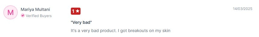 Nykaa users comment on Centella Madagascar. Photo: Nykaa Nykaa users comment on Centella Madagascar. Photo: Nykaa