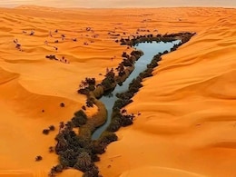 Stunning Picture Reveals Ubari Oasis: A Hidden Gem In Sahara Desert