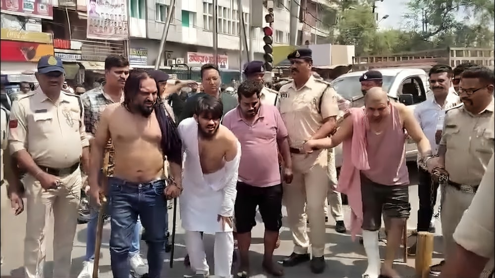 Court Orders Probe After Cops Parade Bhopal Gangster, 'Shave His Head'