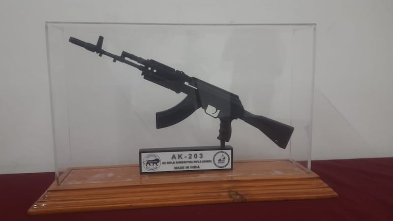 700 Bullets A Minute, 800 Metres Range: The Amethi-Made AK-203 Rifle