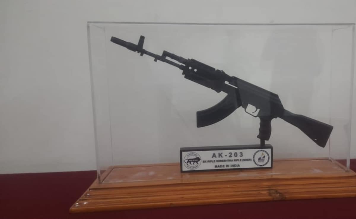 Amethi-Made AK-203 Rifle Set to Bolster Indian Armed Forces