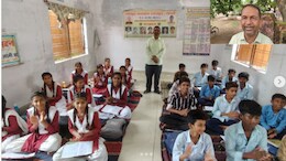 MP News: रिटायरमेंट के बाद भी रोज ड्यूटी देते हैं टीचर सुरेंद्र अग्रवाल, अपनी तनखा से बनवा चुके हैं क्लास रूम