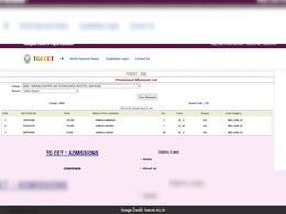 Telangana ECET First Phase Seat Allotment Result Released, Download Here Telangana ECET First Phase Seat Allotment Result Released, Download Here