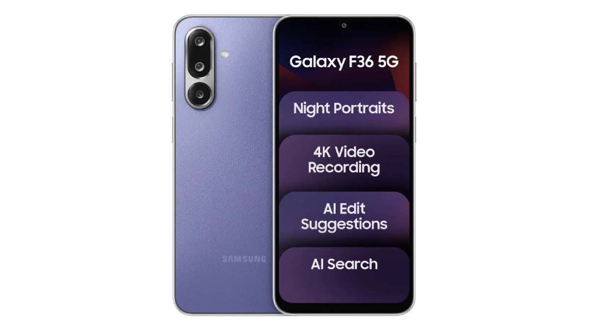 Samsung Galaxy F36 5G Launched in India: 5000mAh बैटरी और AI फीचर्स वाला सैमसंग फोन भारत में लॉन्च, जानें कीमत