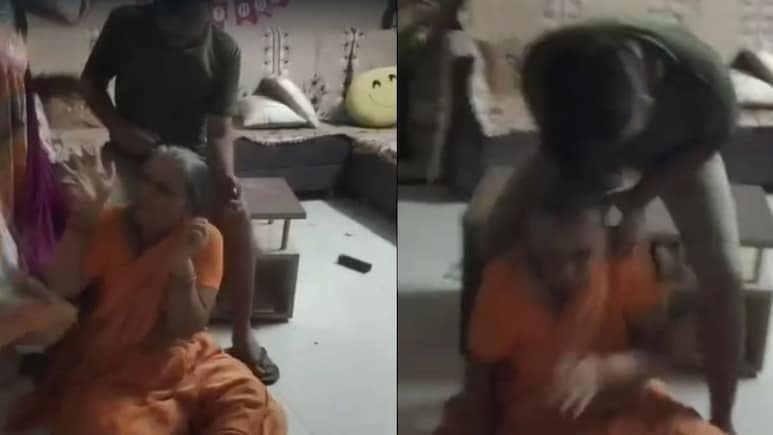 Rajasthan Man Brutally Assaults His Mother, Ignores Cries Of Children