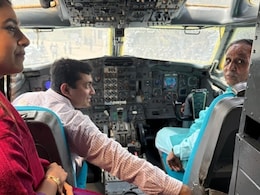 Vijay Rupani Was Seen Inside Boeing Cockpit Months Before Air India Crash Vijay Rupani Was Seen Inside Boeing Cockpit Months Before Air India Crash