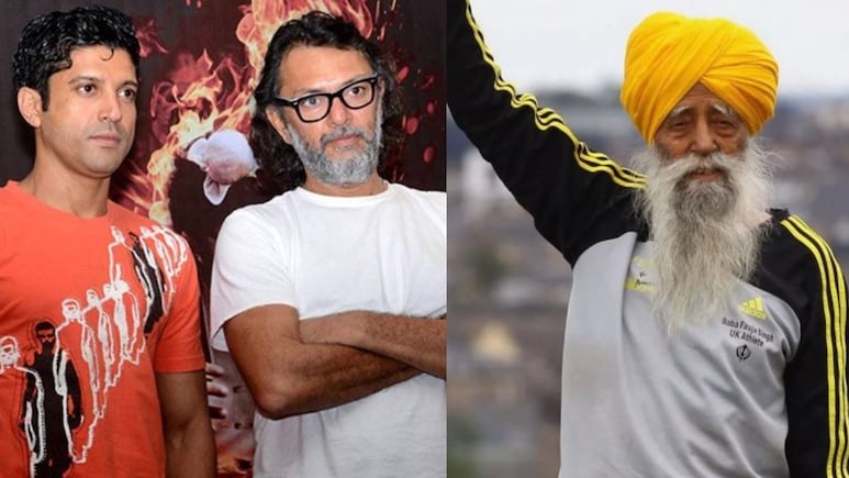 Farhan Akhtar And Rakeysh Omprakash Mehra On Meeting Fauja Singh At London Gurdwara: "He Hugged Milkha Singh" Farhan Akhtar And Rakeysh Omprakash Mehra On Meeting Fauja Singh At London Gurdwara: "He Hugged Milkha Singh"