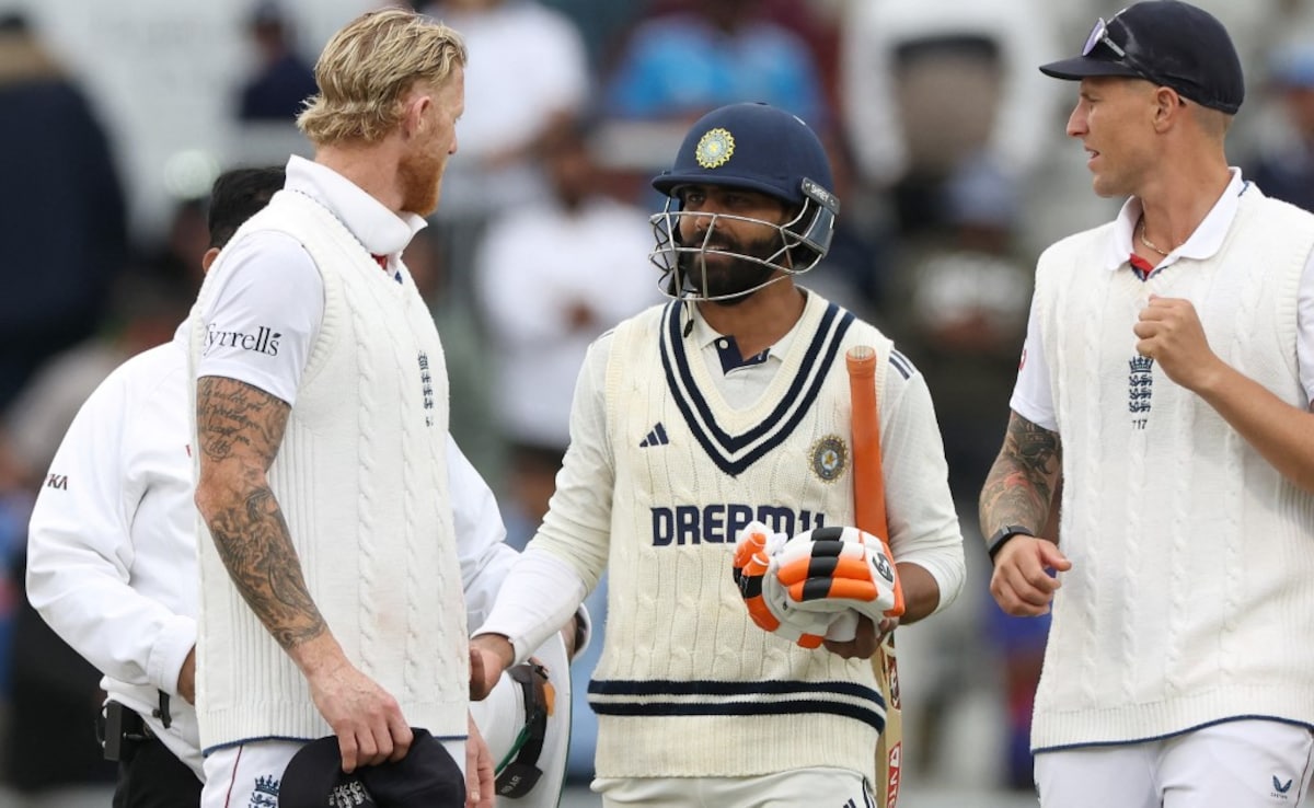 Watch: Stokes Taunts Jadeja After 'Handshake' Row, Gets Blunt Reply