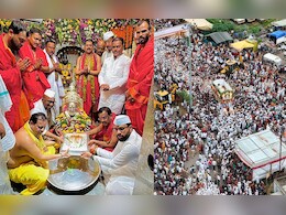 Alandi News : 17 वर्षांनी योग आला जुळून; देवाच्या आळंदीत पहाटे पार पडला संत भेटीचा अनोखा सोहळा!