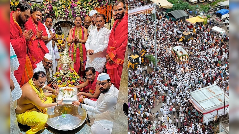 Alandi News : 17 वर्षांनी योग आला जुळून; देवाच्या आळंदीत पहाटे पार पडला संत भेटीचा अनोखा सोहळा! Alandi News : 17 वर्षांनी योग आला जुळून; देवाच्या आळंदीत पहाटे पार पडला संत भेटीचा अनोखा सोहळा!