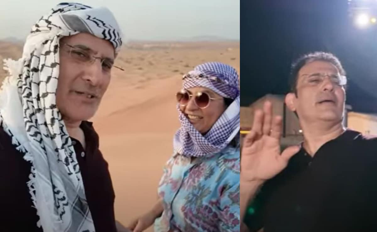 Archana Puran Singh Goes On Dubai Desert Safari As Husband Parmeet Sethi Tries Belly Dancing