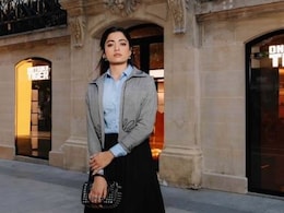 When In Paris, Rashmika Mandanna Dressed In Blue Shirt, Black Skirt And Grey Jacket Is The Ultimate Boss Lady When In Paris, Rashmika Mandanna Dressed In Blue Shirt, Black Skirt And Grey Jacket Is The Ultimate Boss Lady