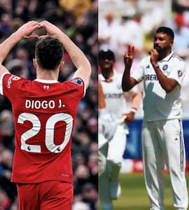 "<i>Apan Kis Liye Lad Rahe Hain</i>...?": Mohammed Siraj Opens Up On Tribute To Diogo Jota