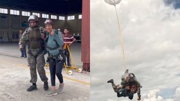 "When A Gust Of Wind Blew...": 80-Year-Old On Skydiving From 10,000 Feet