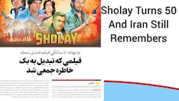 Iran Pays A Full-Page Tribute To Sholay As Amitabh-Dharmendra Film Turns 50
