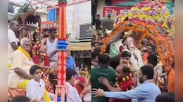 महाकाल की तीसरी सवारी निकली, शिव-तांडव स्वरूप में दिए बाबा महाकाल ने दर्शन
