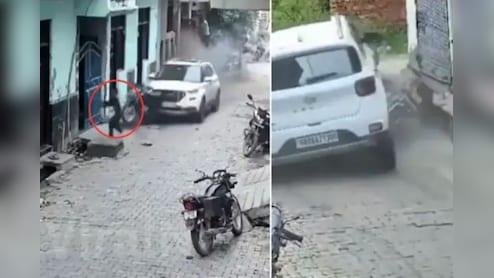हरियाणा में नाबालिग ने SUV से मचाया बवाल, बाइक पर चढ़ा दी कार, उठे पेरेंटिंग पर सवाल