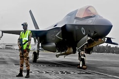 F-35B Fighter To Fly Out Of Kerala Tomorrow After Being Grounded For 5 Weeks F-35B Fighter To Fly Out Of Kerala Tomorrow After Being Grounded For 5 Weeks