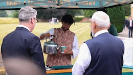 "Brewing Stronger Ties": PM Modi's '<i>Chai Pe Charcha</i>' With UK's Keir Starmer