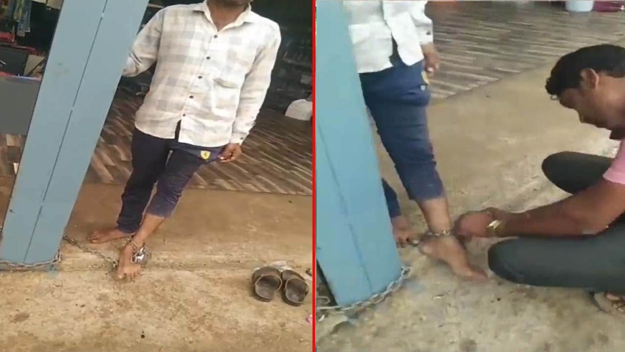 Video : Karnataka Man Illegally Detained, Chained Over Rs 20,000 Loan