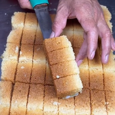 Viral: Bulk Production Of Milk Cake At Popular Sweet Shop In Delhi Impresses Foodies