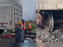 MP में पटरी से उतरी मालगाड़ी की बोगी, ट्रैक बुरी तरह हुआ क्षतिग्रस्त, रेलवे ने बनाई जांच टीम  MP में पटरी से उतरी मालगाड़ी की बोगी, ट्रैक बुरी तरह हुआ क्षतिग्रस्त, रेलवे ने बनाई जांच टीम