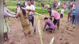Video: बैल की तरह हल बांधकर खेत जुतवाया, Love मैरिज करने पर प्रेमी जोड़े को मिली अमानवीय सजा&nbsp;