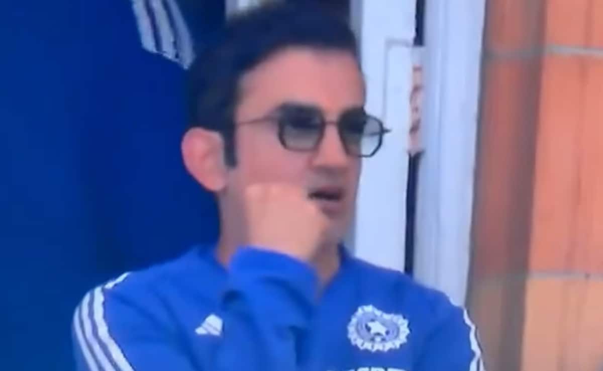 Gautam Gambhir Can't Keep Calm, Gives Fiery Reaction To Joe Root's Dismissal - Video