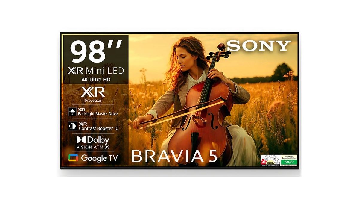 Sony का यह 98-इंच BRAVIA 5 TV घर में देगा सिनेमा फील! इस कीमत में हुआ लॉन्च