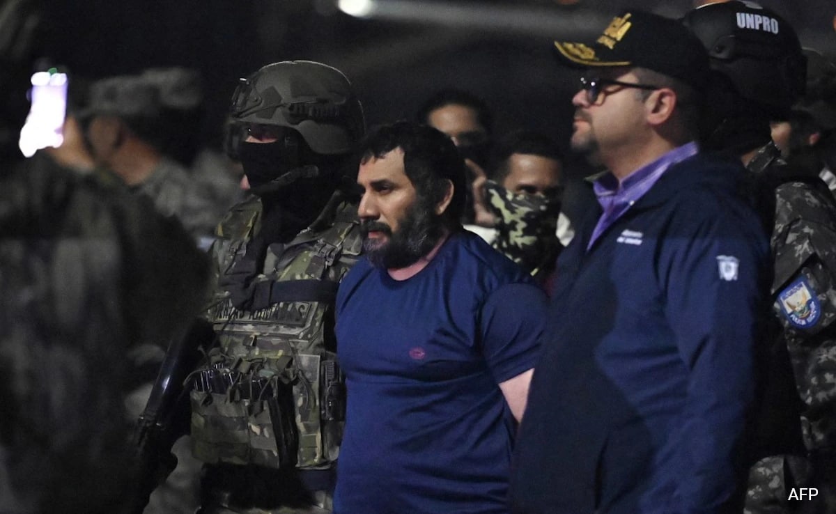 Ecuador`s Biggest Drug Lord `Fito`, Recaptured After Prison Escape, Sent To US
