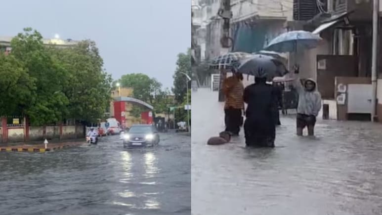 अजमेर में भारी बारिश, कहीं दीवार ढही तो कहीं बाइक बही, मौसम विभाग ने जारी किया अलर्ट