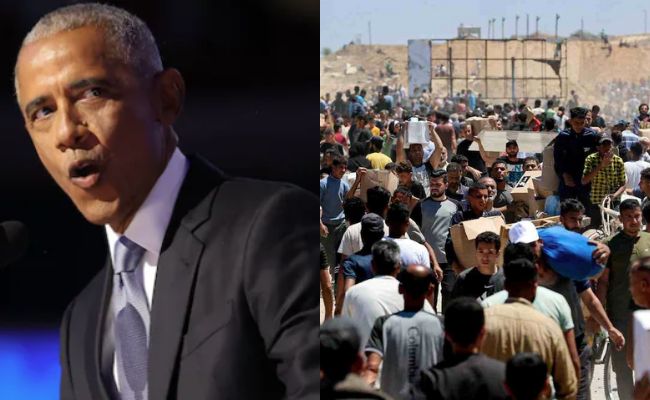 "Prevent Dying Of Starvation": Obama's 1st Post On Gaza War, Calls For Action