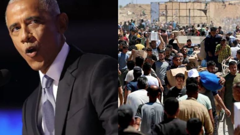 "Prevent Dying Of Starvation": Barack Obama On Gaza Humanitarian Crisis "Prevent Dying Of Starvation": Barack Obama On Gaza Humanitarian Crisis