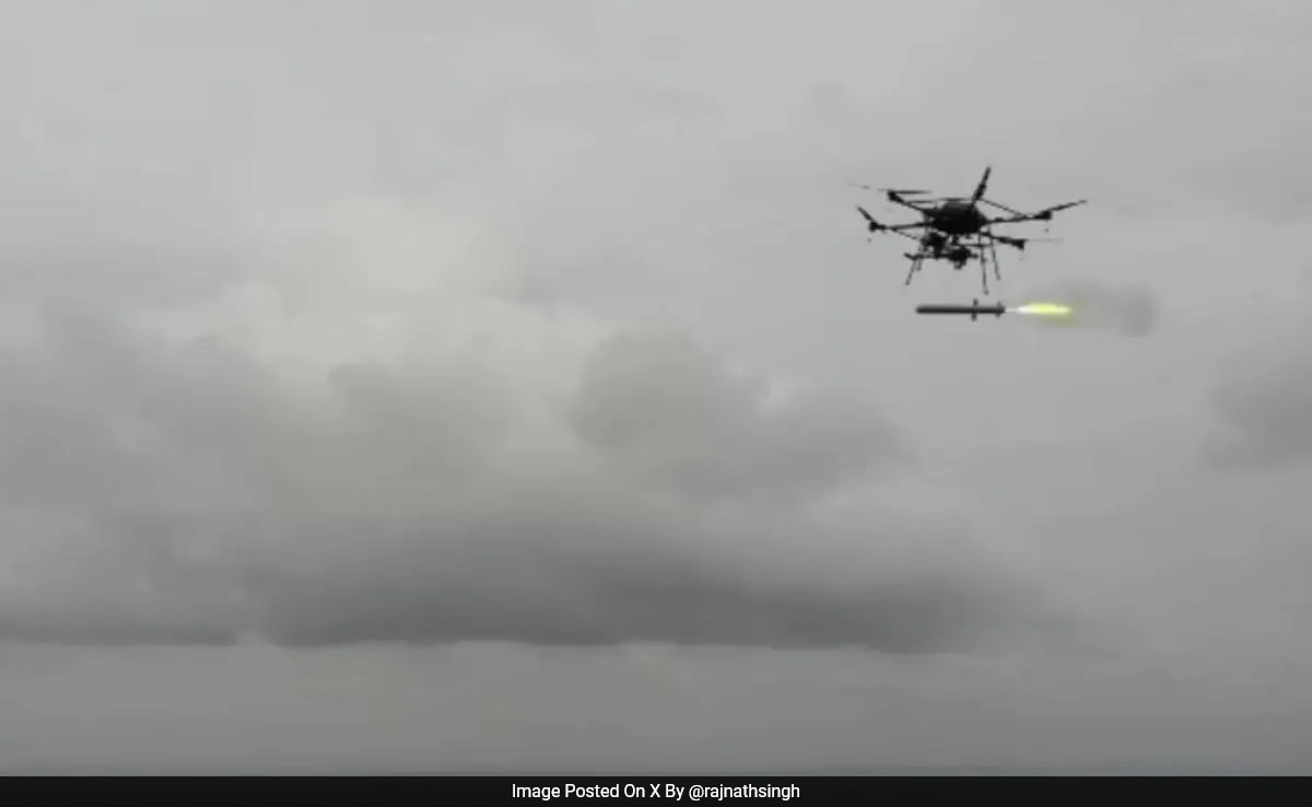 Missile Launched From A Drone: Major Boost To India's Military Capabilities