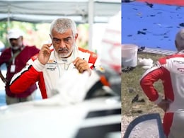 Ajith Kumar's Car Crashes At GT4 European Series Race In Italy. Watch Ajith Kumar's Car Crashes At GT4 European Series Race In Italy. Watch