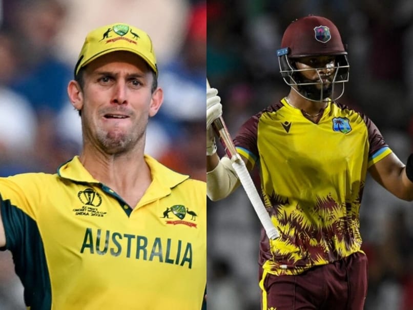 West Indies vs Australia 1st T20I Live Score Updates
