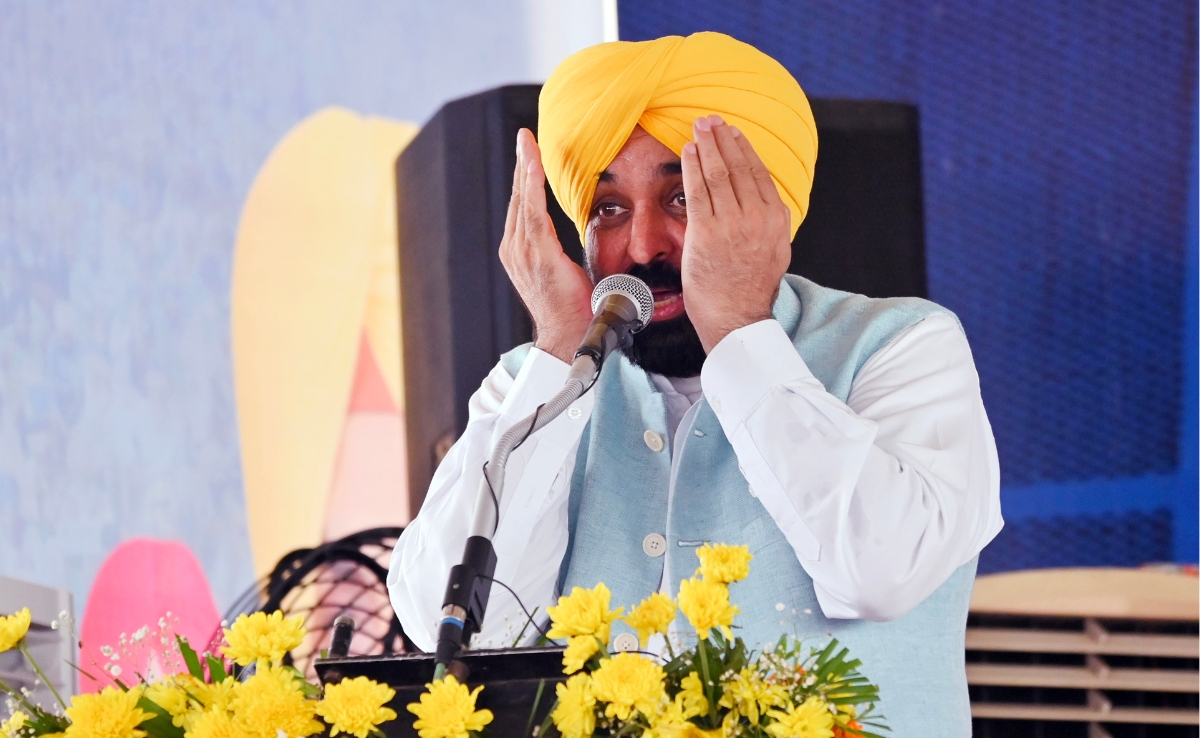 "Does Not Behove...": Centre On Bhagwant Mann's Remarks About PM's Visit To Countries
