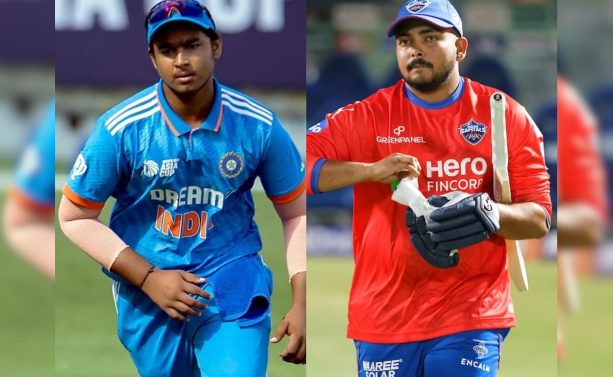 'Don't Spoil Like Prithvi Shaw': Vaibhav Suryavanshi Given Massive Warning