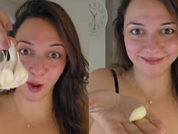 How To Peel Garlic In Seconds? Try Nauheed Cyrusi's Genius Tip