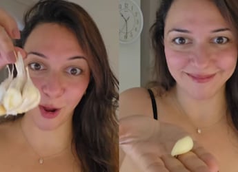 How To Peel Garlic In Seconds? Try Nauheed Cyrusi's Genius Tip How To Peel Garlic In Seconds? Try Nauheed Cyrusi's Genius Tip