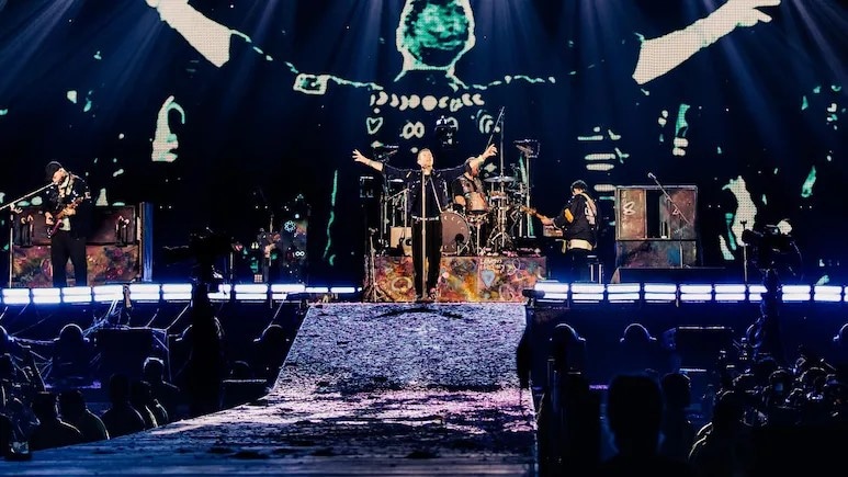Coldplay's Jumbotron Captures- What Exactly? The Internet Has Its Theories