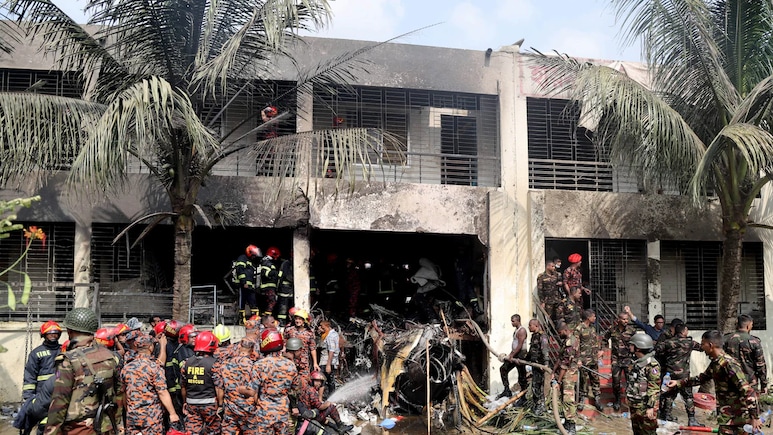 "Also My Children": Teacher Dies Saving Students In Bangladesh Jet Crash